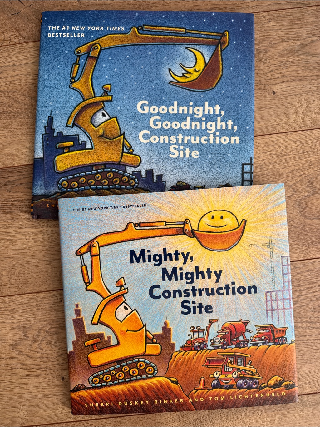 Lot Of 2 Mighty Mighty Construction Site Books